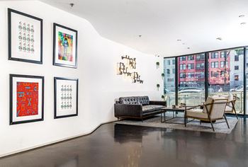 Stylish resident  lobby